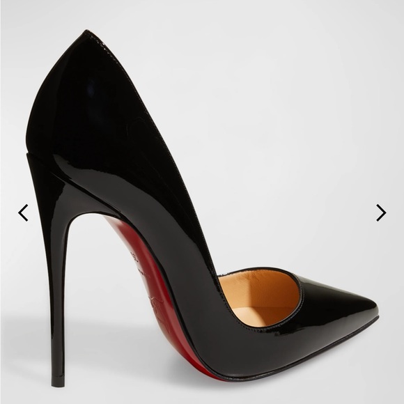 So Kate Patent Pointed-Toe Red Sole Pump - Picture 3 of 5